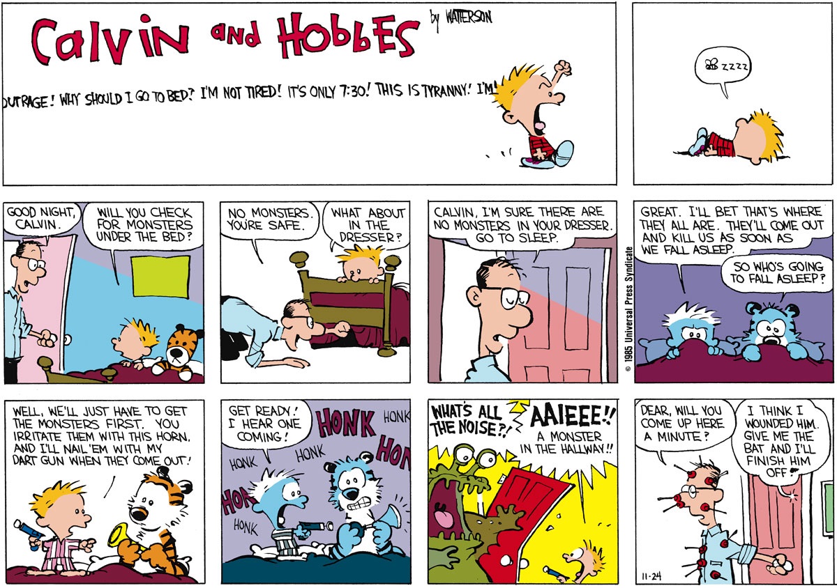 Calvin and Hobbes - November 24, 1985