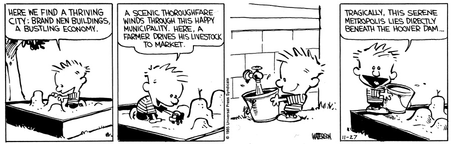 Calvin and Hobbes - November 27, 1985