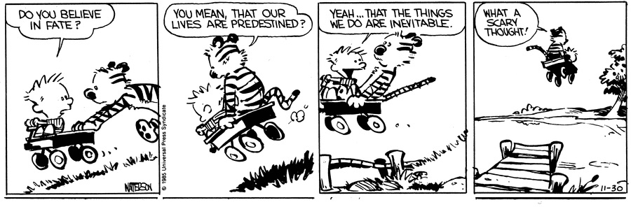 Calvin and Hobbes - November 30, 1985