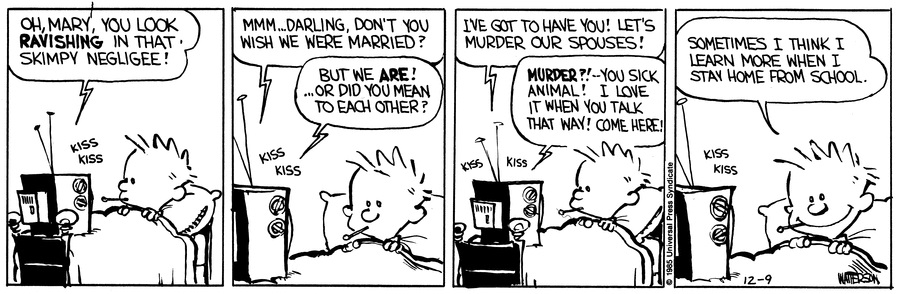 Calvin and Hobbes - December 9, 1985