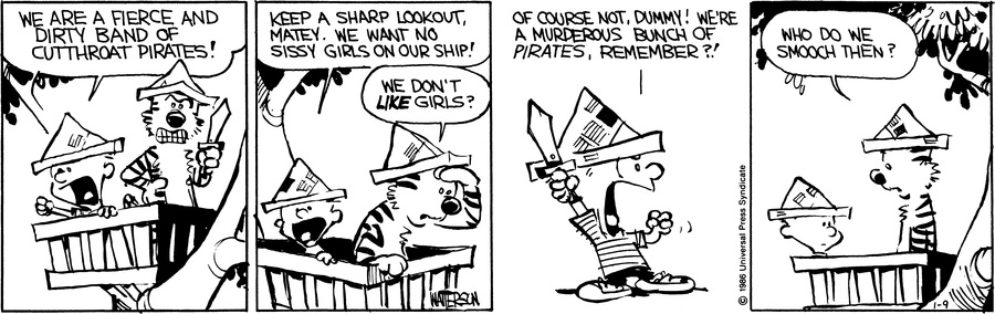 Calvin and Hobbes - January 9, 1986
