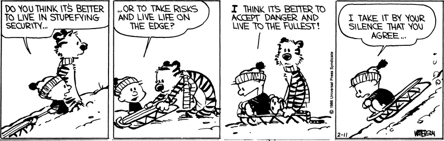 Calvin and Hobbes - February 11, 1986