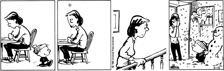 Calvin and Hobbes - February 15, 1986