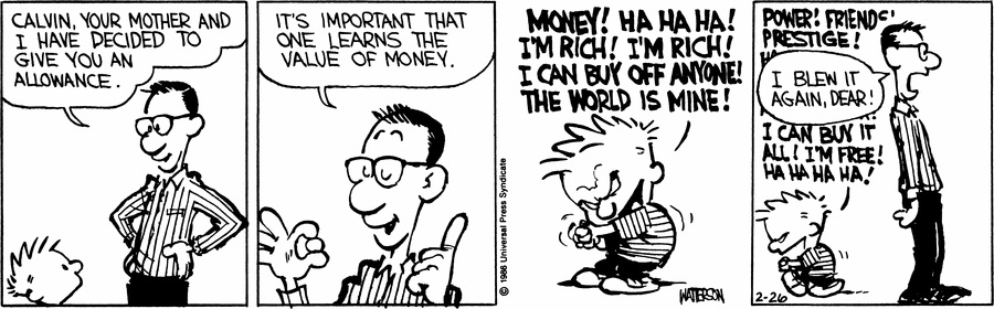 Calvin and Hobbes - February 26, 1986