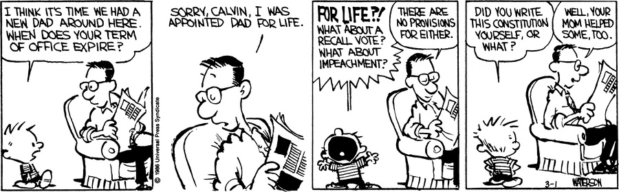Calvin and Hobbes - March 1, 1986