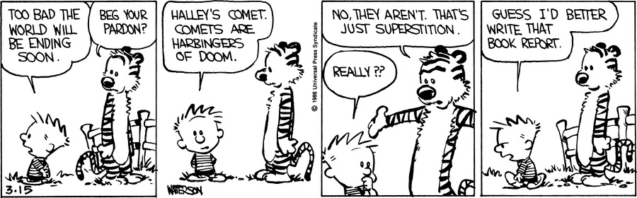 Calvin and Hobbes - March 15, 1986
