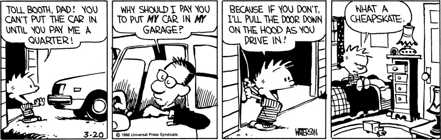 Calvin and Hobbes - March 20, 1986