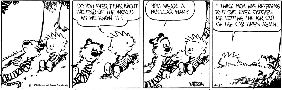 Calvin and Hobbes - April 26, 1986