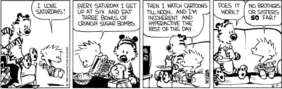 Calvin and Hobbes - June 7, 1986