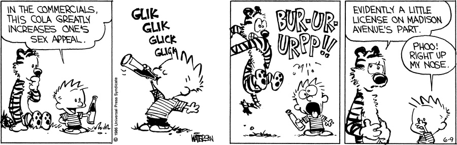 Calvin and Hobbes - June 9, 1986