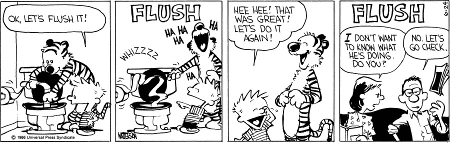 Calvin and Hobbes - June 24, 1986