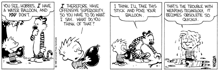 Calvin and Hobbes - July 1, 1986