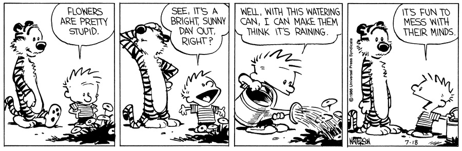 Calvin and Hobbes - July 18, 1986