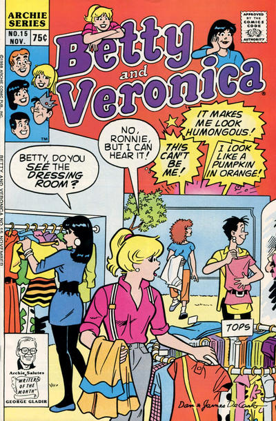 Betty and Veronica (Vol. 2), Issue #15