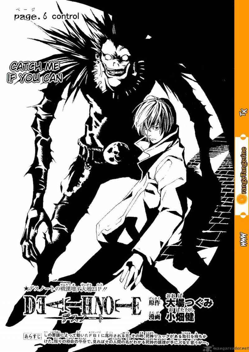 Death Note, Vol. 1, Ch. 6