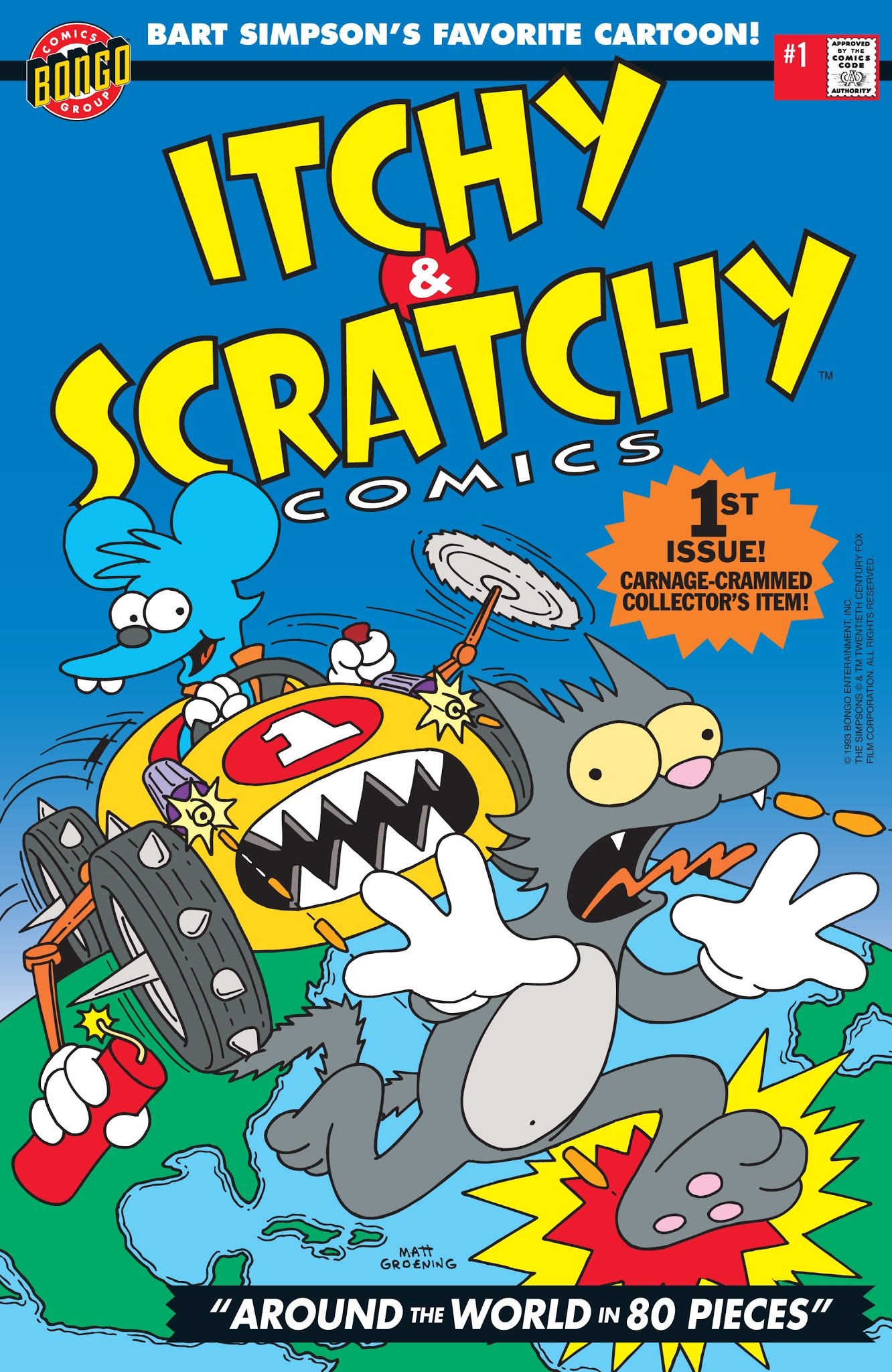 Itchy & Scratchy Comics, Issue #1