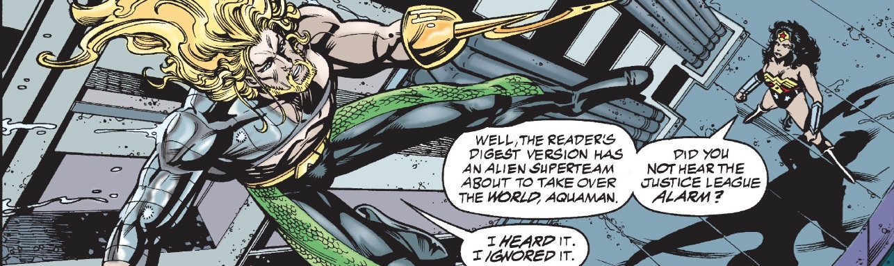 JLA (Vol. 1), Issue #2 JLA (Vol. 1), Issue #2