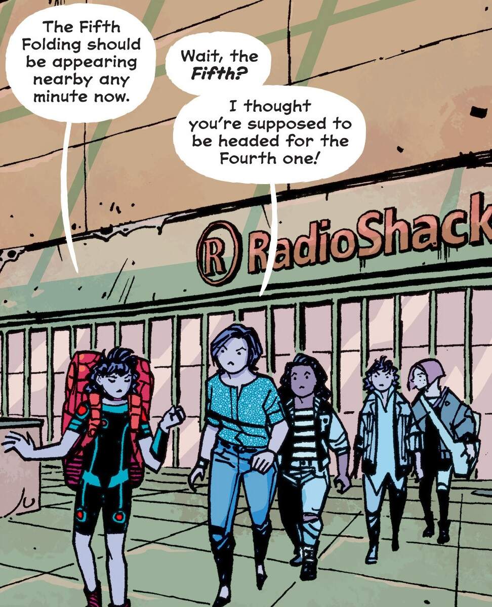 Paper Girls, Issue #9