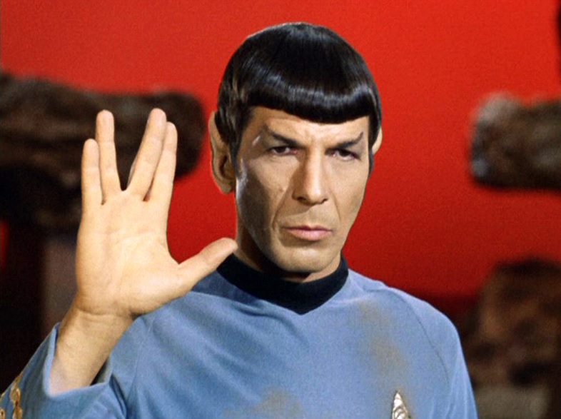 Spock's Improper Salute