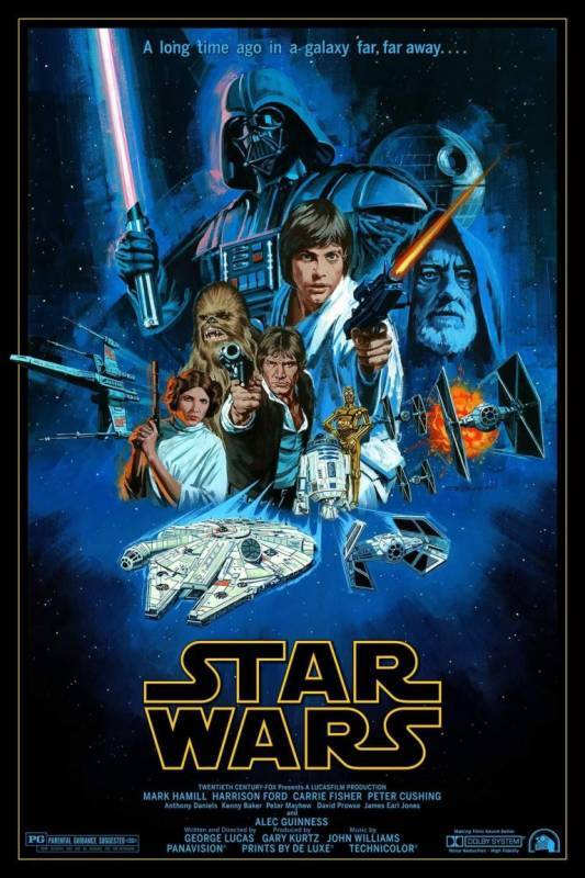 Star Wars: Episode IV - A New Hope — JLJ illustrates